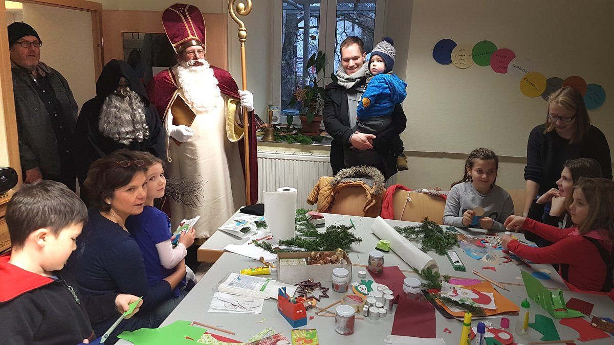 Kinderbasteln beim Klosemarkt