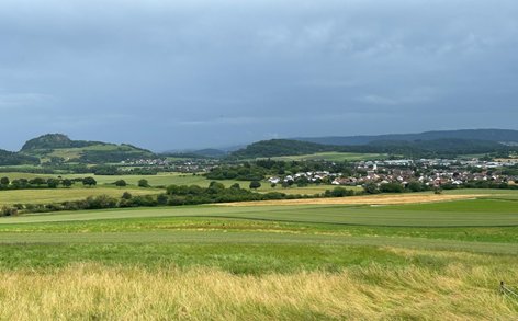Blick vom Laurentiushof